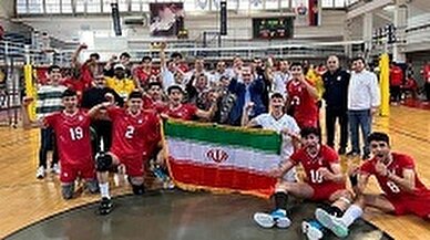 تیم والیبال دانش آموزی ایران قهرمان جهان شد