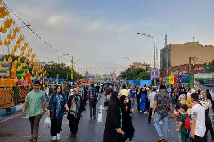 مراسم جشن عید غدیر در تهران